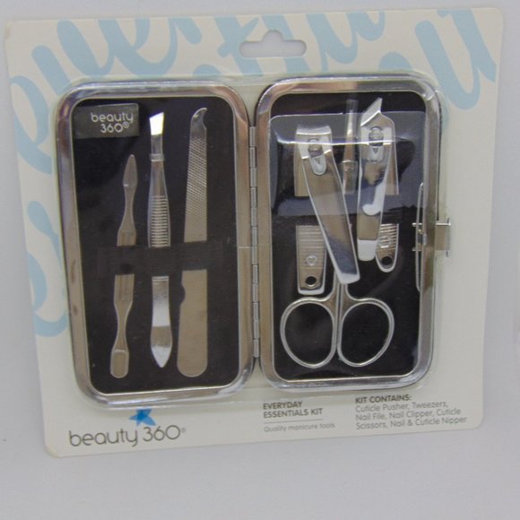 BEAUTY 360 Everyday Essentials Kit Manicure Tools - Picture 1 of 2